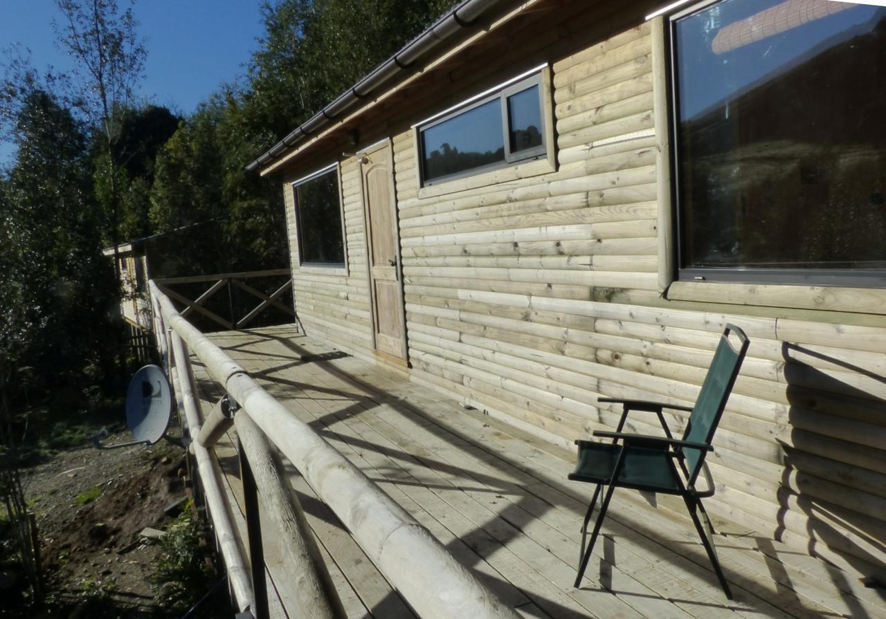 Cabanas Latitud 41 Sur Quillaipe Bagian luar foto