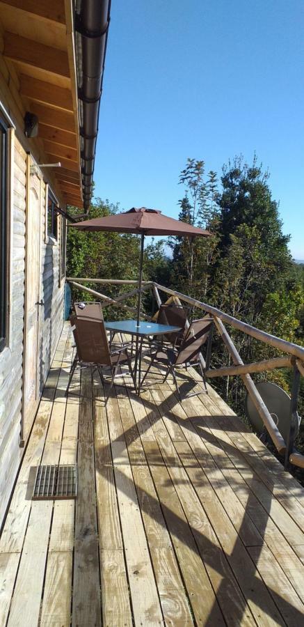 Cabanas Latitud 41 Sur Quillaipe Bagian luar foto