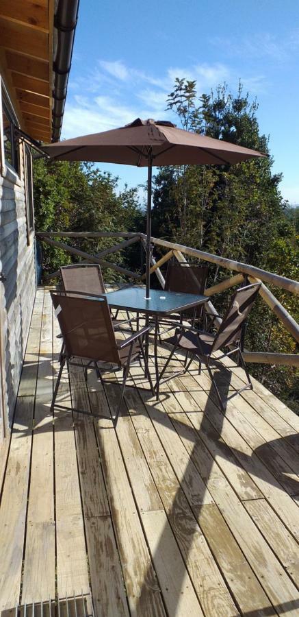 Cabanas Latitud 41 Sur Quillaipe Bagian luar foto